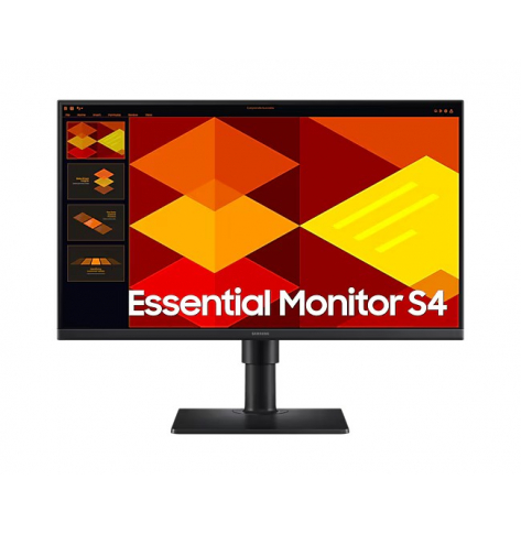 Samsung Monitor 24 cale S40GD IPS 1920x1080 FHD 16:9 2xHDMI 1xDP 2xUSB-A 2.0 1xUSB-B 5ms 100Hz HAS+PIV głośniki płaski 3YOn-Site (LS24D406GAUXEN)