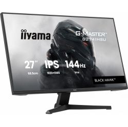 IIYAMA Monitor 27 cali G2741HSU-B1 IPS,FHD,144Hz,1ms,2xUSB, 350cd,HDMI,DP
