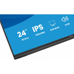 IIYAMA Monitor ProLite 23.8 cala X2497HSU-B1 IPS,FHD,HDMI,DP,120Hz,350CD,2xUSBv3.2, 2xUSB-C, GW 5lat