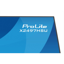 IIYAMA Monitor ProLite 23.8 cala X2497HSU-B1 IPS,FHD,HDMI,DP,120Hz,350CD,2xUSBv3.2, 2xUSB-C, GW 5lat