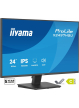 IIYAMA Monitor ProLite 23.8 cala X2497HSU-B1 IPS,FHD,HDMI,DP,120Hz,350CD,2xUSBv3.2, 2xUSB-C, GW 5lat