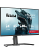 IIYAMA Monitor 23,8 cala GB2471HS-B1 Fast IPS,FHD,240Hz,2xHDMI,DP, 350cd, HAS(150) PIVOT, Adaptive G-SYNC - 1920 x 1080 @48-240Hz DisplayPort Only 