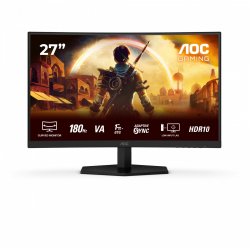 AOC Monitor C27G42E 27 cali 180Hz Curved VA HDMIx2 DP 