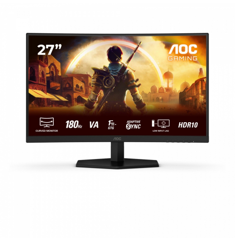 AOC Monitor C27G42E 27 cali 180Hz Curved VA HDMIx2 DP