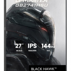 IIYAMA Monitor 27 cali GB2741HSU-B1 IPS,FHD,144Hz,1ms,2xUSB,350cd,HDMI,DP, HAS (150) PIVOT 