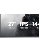 IIYAMA Monitor 27 cali GB2741HSU-B1 IPS,FHD,144Hz,1ms,2xUSB,350cd,HDMI,DP, HAS (150) PIVOT 