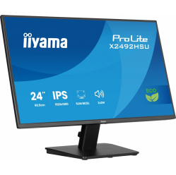 IIYAMA Monitor 24 cale X2492HSU-B1 IPS,FHD,HDMI,DP,120Hz,300cd,4ms,USB HUBx2cienkie ramki, 1500:1, ErP B