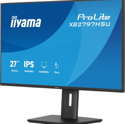 IIYAMA Monitor ProLite 27 cali XB2797HSU-B1 IPS,FHD,HDMI,DP,120Hz,2xUSBv3.2, 2xUSB-C, 350 CD, 2x2W, HAS 150/PIVOT