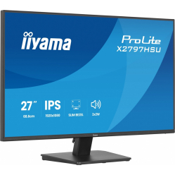 IIYAMA Monitor ProLite 27 cali X2797HSU-B1 IPS,FHD,HDMI,DP,120Hz,350CD,2xUSBv3.2, 2xUSB-C, GW 5lat 