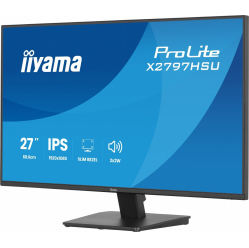 IIYAMA Monitor ProLite 27 cali X2797HSU-B1 IPS,FHD,HDMI,DP,120Hz,350CD,2xUSBv3.2, 2xUSB-C, GW 5lat 