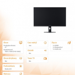 XIAOMI Monitor gamingowy G27i 2026 OM4FF-EU 