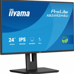 IIYAMA Monitor 24 cali XB2492HSU-B1 IPS,FHD,HDMI,DP,120Hz,300cd,4ms, cienkie ramki, 1500:1, ErP B, USB HUBx2 