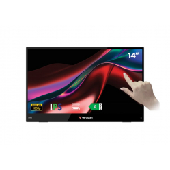 Verbatim Przenośny monitor dotykowy Light 14 Full HD 60 Hz Portable 