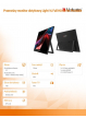 Verbatim Przenośny monitor dotykowy Light 14 Full HD 60 Hz Portable 