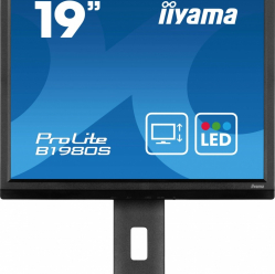 IIYAMA Monitor 19 cali B1980S-B1 HDMI, DP, PIVOT, HAS/150mm