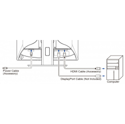 IIYAMA Monitor 19 cali B1980S-W1 HDMI, DP, PIVOT, HAS/150mm 