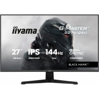 Monitor IIYAMA 27 G2741QSU-B1 IPS QHD 144Hz 1ms 2xUSB Adaptive G-SYNC HDMI DP 350cd