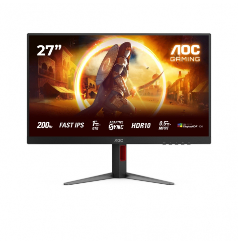 AOC Monitor 27G4HA 27 cali Fast IPS 200Hz HDMIx2 DP Pivot Głośniki