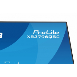 IIYAMA Monitor ProLite 27 cali XB2796QSC-B1 IPS,QHD,HDMI,USB-C (PD 65W),75Hz, 350cd, 1xUSB 3.2 , 1xUSB-C, 2x2W, HAS 150/PIVOT/obrót stopy 360st