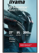 IIYAMA Monitor 27 cali GB2771QSU-B1 QHD,Fast IPS,200Hz,HAS (150) PIVOT,2xUSB 3.2,2xUSB C,0,5ms,2xHDMI,DP,350cd,Adaptive G-SYNC 2560x1440@48-240Hz DP only