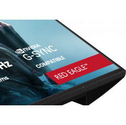 IIYAMA Monitor 27 cali GB2771QSU-B1 QHD,Fast IPS,200Hz,HAS (150) PIVOT,2xUSB 3.2,2xUSB C,0,5ms,2xHDMI,DP,350cd,Adaptive G-SYNC 2560x1440@48-240Hz DP only