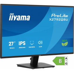 IIYAMA Monitor 27 cali X2792QSU-B1 IPS,QHD,120Hz,HDMI,DP, 350cd,1500:1, cienkie ramki, 2xUSB 3.2, ErP B 