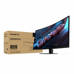 Gigabyte Monitor 31.5 cala GS32QCA GAMING VA QHD 180Hz DP HDMI