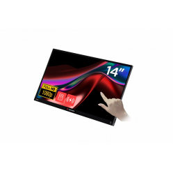 Verbatim Przenośny monitor dotykowy Light zasilany bezprzewodowo Full HD