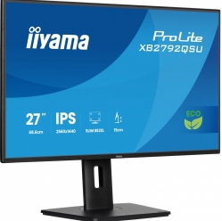 IIYAMA Monitor 27 cali XB2792QSU-B1 IPS,QHD, HAS (150) PIVOT, 120Hz,HDMI,DP, 350cd,1500:1, cienkie ramki, 2xUSB 3.2, ErP B 