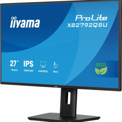 IIYAMA Monitor 27 cali XB2792QSU-B1 IPS,QHD, HAS (150) PIVOT, 120Hz,HDMI,DP, 350cd,1500:1, cienkie ramki, 2xUSB 3.2, ErP B 