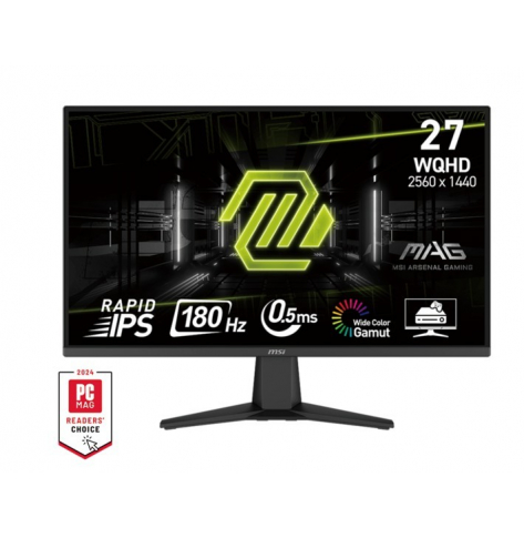 MSI Monitor MAG 275QF 27 cali/LED/QHD/Flat/180Hz/Black