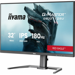 IIYAMA Monitor 31.5 cala GB3271QSU-B2 1ms,IPS,180Hz,2x HDMI,DP,400cd,FreeSync QHD,2x USB(3.2),2x USB-C,2x 4.5W,HAS-150mm