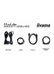 IIYAMA Monitor 31.5 cala GB3271QSU-B2 1ms,IPS,180Hz,2x HDMI,DP,400cd,FreeSync QHD,2x USB(3.2),2x USB-C,2x 4.5W,HAS-150mm