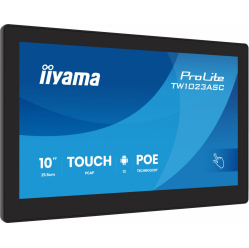 IIYAMA Monitor dotykowy 10 cali TW1023ASC-B3P 10P.DOT.IPS,ANDROID,WIFI, 4xUSB, RJ45, MIC, 24/7, iiSignage