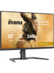IIYAMA Monitor G-Master 31.5 cala GB3295QSU-B1 QHD,FastVA,240Hz,2xHDMI,DP,400cd,0,4ms, 2xUSB 3.2 , 2xUSB-C, HAS 150, FreeSync Premium - HDMI: 2560 x 1440 @48