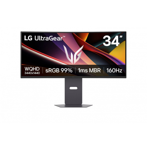 LG Electronics Monitor gamingowy 34G600A-B 34 cale WQHD UltraGear 160Hz