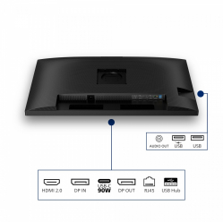 Philips Monitor 31.5 cala 32B2U3601 IPS 100Hz HDMI DP RJ45 USB-C Pivot