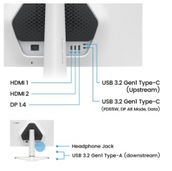 Benq Monitor 27 cali EX271Q 2K IPS IPS/180Hz/2K/Gaming 