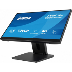 IIYAMA Monitor 21.5 cala T2254MSC-B2AG POJ.10PKT., IPS, POWŁOKA AG, 300cd, FHD, HDMI, DP, 2xUSB, 7H