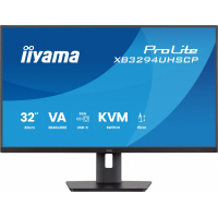 Monitor IIYAMA 31.5 cala XB3294UHSCP-B1.4K VA 2xHDMI DP USB-C dock 95W PIP RJ45 400cd 2ms 4xUSB KVM Sync 2x5W HAS 150 PIVOT 
