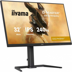 IIYAMA Monitor 32 cale GB3290QSU-B1 1ms,IPS,240Hz,2xHDMI,DP,400cd,1000:1, USB HUBx4, 2x2W, HAS, 