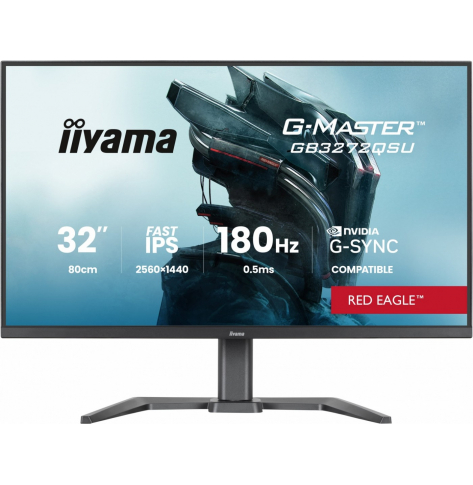 IIYAMA Monitor G-MASTER GB3261UHSCP-B1 4K,VA,144Hz,400cd, 3000:1,2xHDMI,DP, USB-C, 4xUSB, KVM, FreeSync Premium, DisplayPort Only, 2x5W,HAS 150