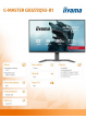 IIYAMA Monitor G-MASTER GB3261UHSCP-B1 4K,VA,144Hz,400cd, 3000:1,2xHDMI,DP, USB-C, 4xUSB, KVM, FreeSync Premium, DisplayPort Only, 2x5W,HAS 150