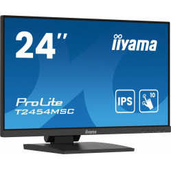 IIYAMA Monitor 24 cale T2454MSC-B2AG 10 PKT. POJ,IPS,HDMI,DP,FHD,300cd,4ms, 2x2W 