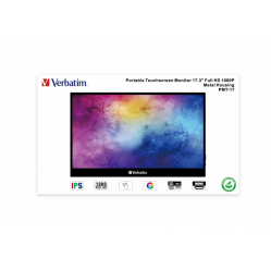 Verbatim Monitor dotykowy PMT-17 Full HD Portable 