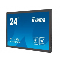 IIYAMA Monitor dotykowy 24 cale T2455MSC-B1 POJ.10PKT.IPS,HDMI,DP,USB3.0,CAM,MIC 