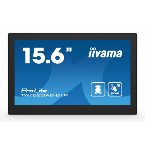 IIYAMA Monitor 16 cali TW1623AS-B3P,10P.DOT.IPS,ANDROID13,WIFI,24/7,RJ45, HDMI,3xUSB,CMS (iiSignage2)