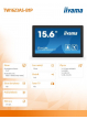 IIYAMA Monitor 16 cali TW1623AS-B3P,10P.DOT.IPS,ANDROID13,WIFI,24/7,RJ45, HDMI,3xUSB,CMS (iiSignage2) 