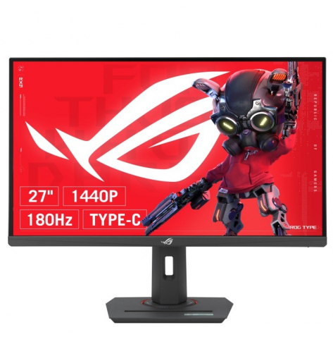 Asus Monitor 27 cali XG27ACMS ROG DP HDMI USB-C 0.3MS