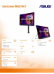 Asus Monitor 27 cali MB27ACF ZEN SC IPS QHD100Hz USB-C HDMI 